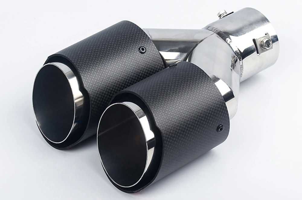 Auto Accessories Car Parts Carbon Fiber Exhaust Tail Pipe for VW BMW