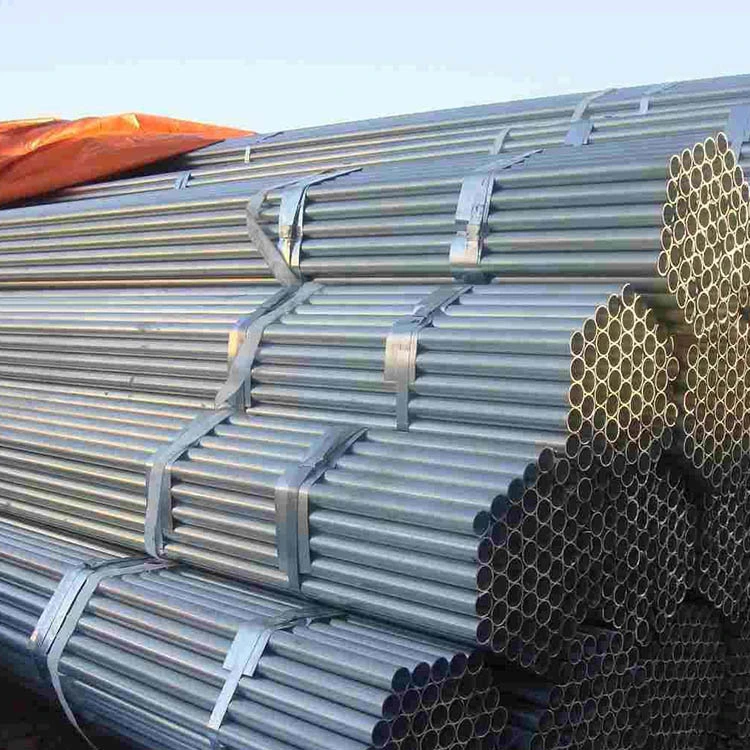 Factory Hot Sale 100 Nb Galvanized Steel Pipe Flexible Metal Painted Yellow Galvanized Steel Pipe with Thread