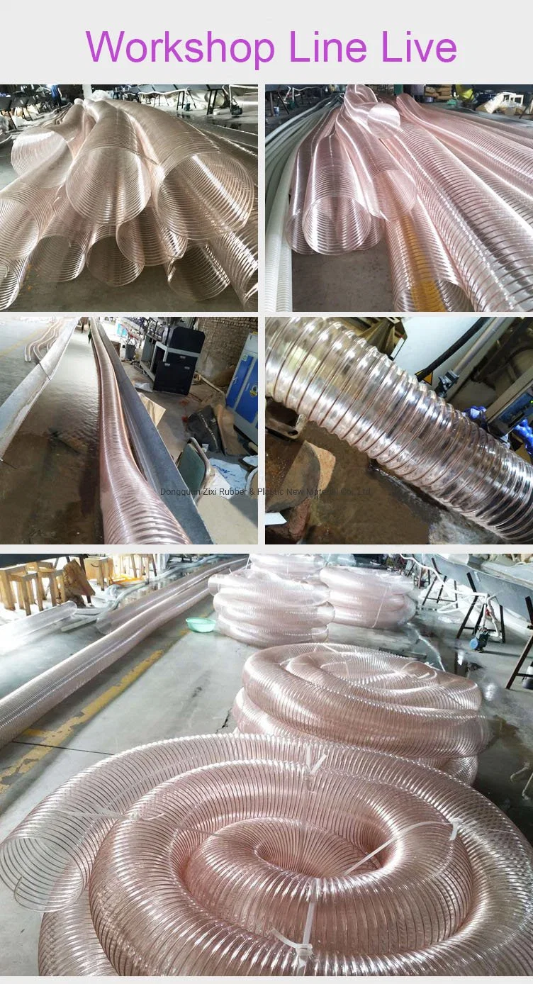 Compressible Underground Exhaust Air Ventilation Hose Flexible Copper Pipe