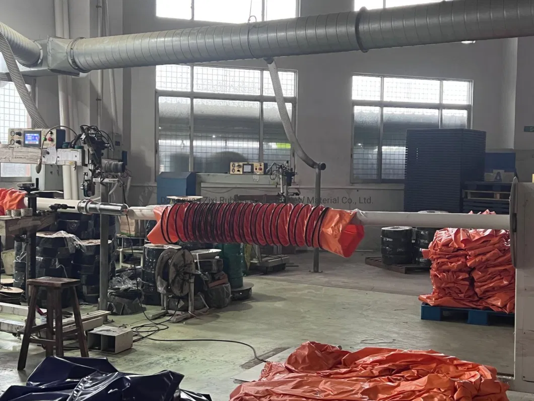 Big Diameter Large Size Spiral Compressable Ventilation Flexible PVC Pipe