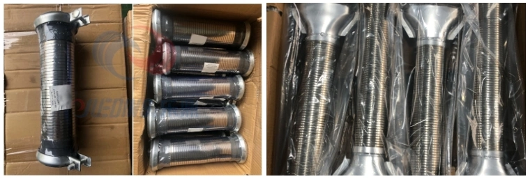 12 Inch X 5 Inch Stainless Steel Exhaust Flex Pipe