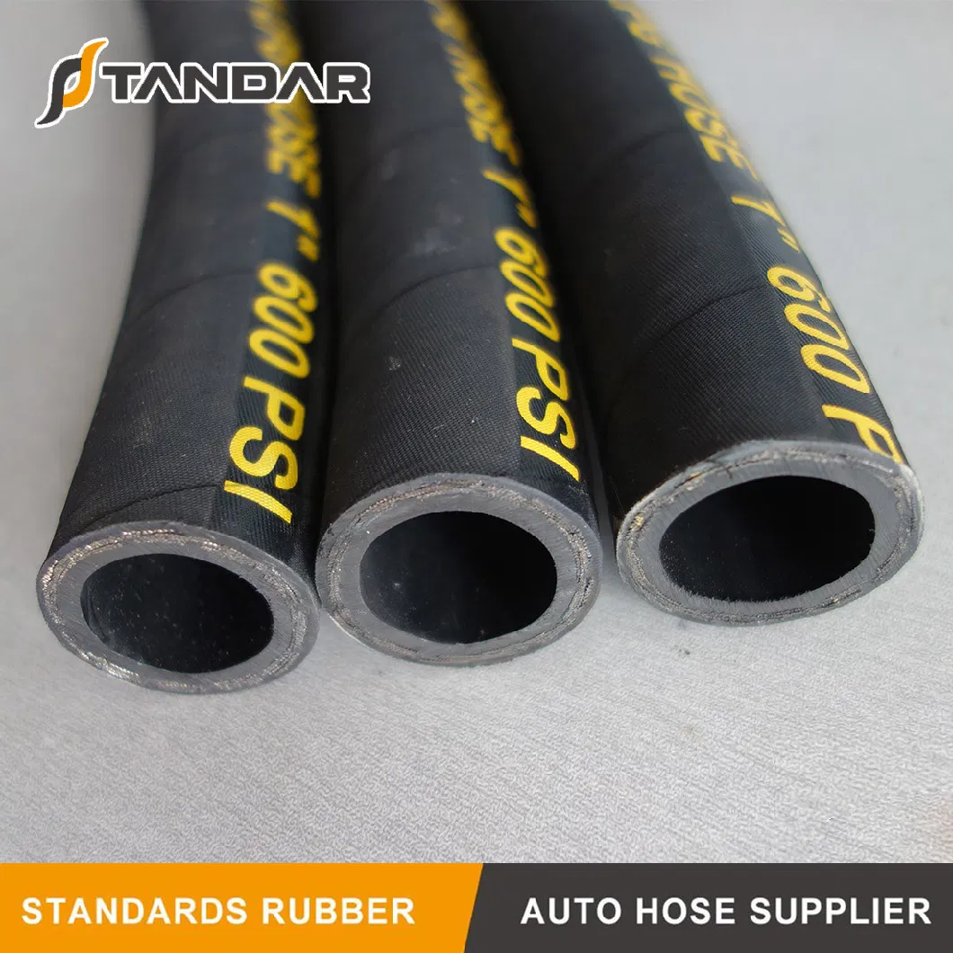 SAE100 R5 Flexible Steel Wire Braided Reinforced Propane Rubber LPG Natural Gas Flex Hose Pipe