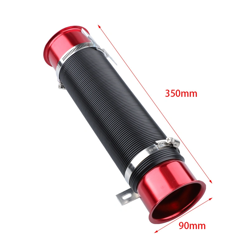 4&prime;&prime; Inch Plastic Flexible Hose Air Intake Pipe with 2PCS T-Clamps