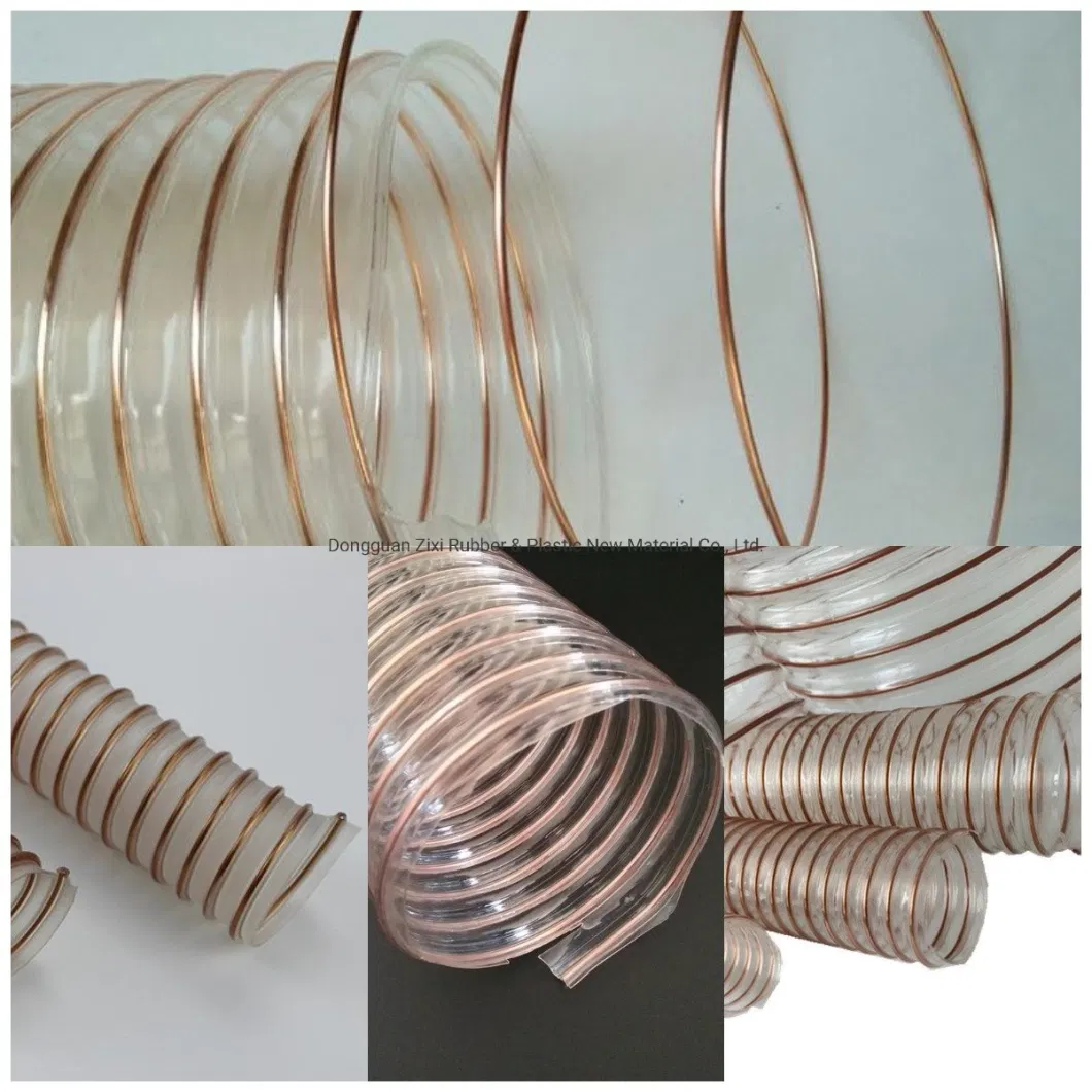 Compressible Underground Exhaust Air Ventilation Hose Flexible Copper Pipe