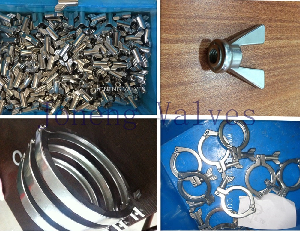 Stainless Steel Sanitary Single Pin Heavy Duty Tc Pipe Exhaust Clamp (JN-CL4008)