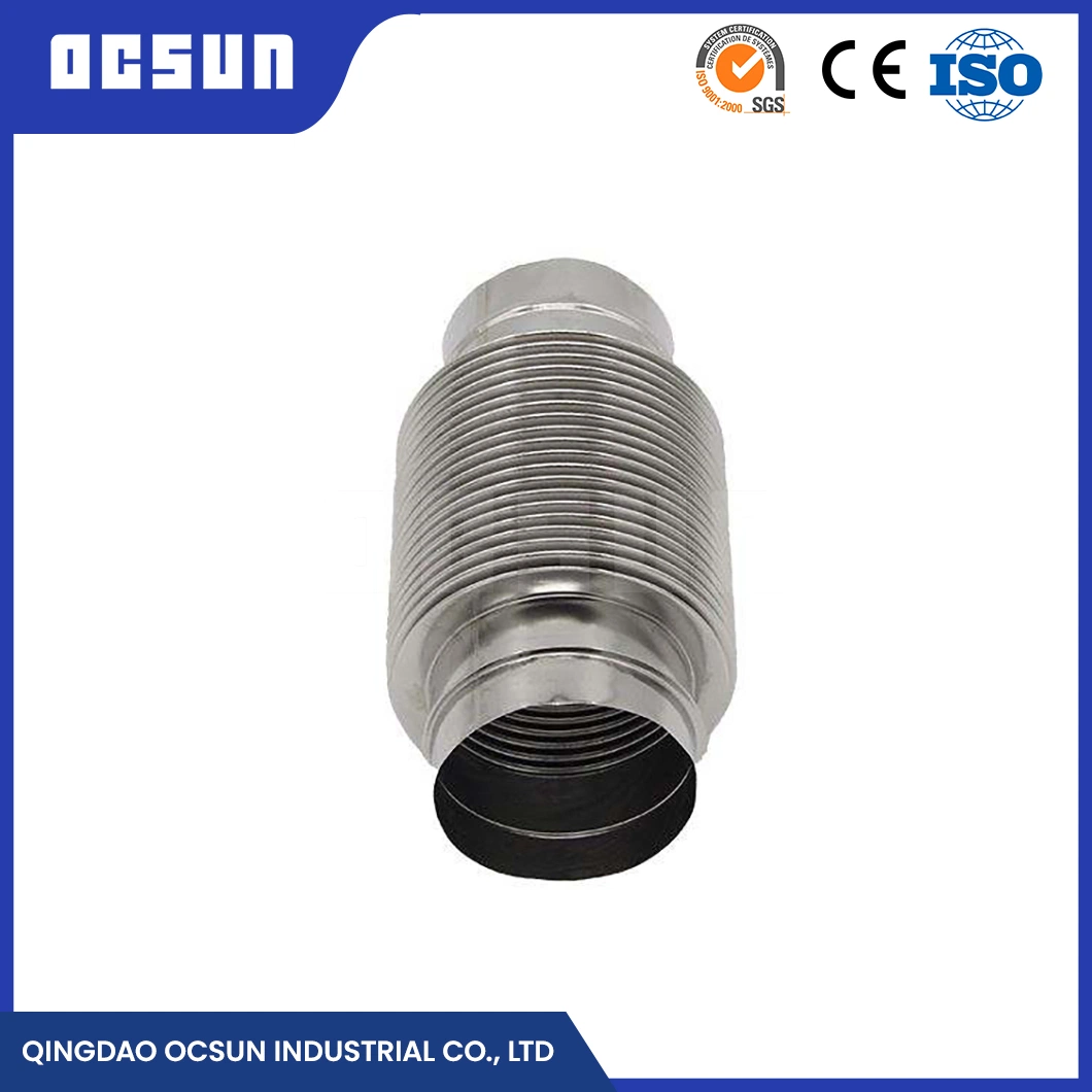 Ocsun Exhaust System Dedicated Sensor Flange Factory Exhaust System Component Flexible Exhaust Pipe China 304 Stainless Steel Material Exhaust Flexible Pipes