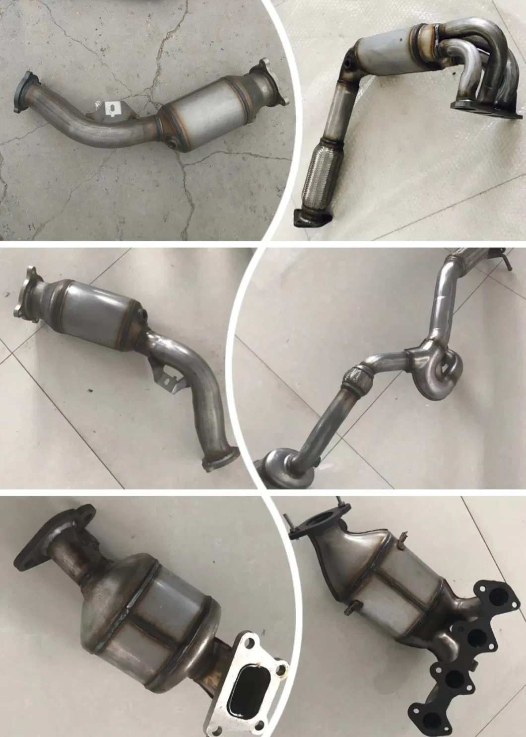 Automotive Catalytic Converter Exhaust Muffler Ss201ss409 Internal and External Lock 2.5&quot; 3&quot; 3.5&quot; Muffler Exhaust Pipe