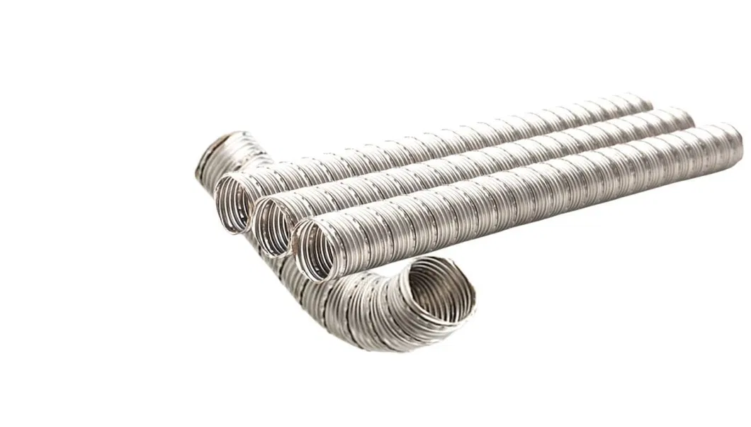 Exhaust Pipe Flexible Double Layer with End Cap 24mmx1m Universal