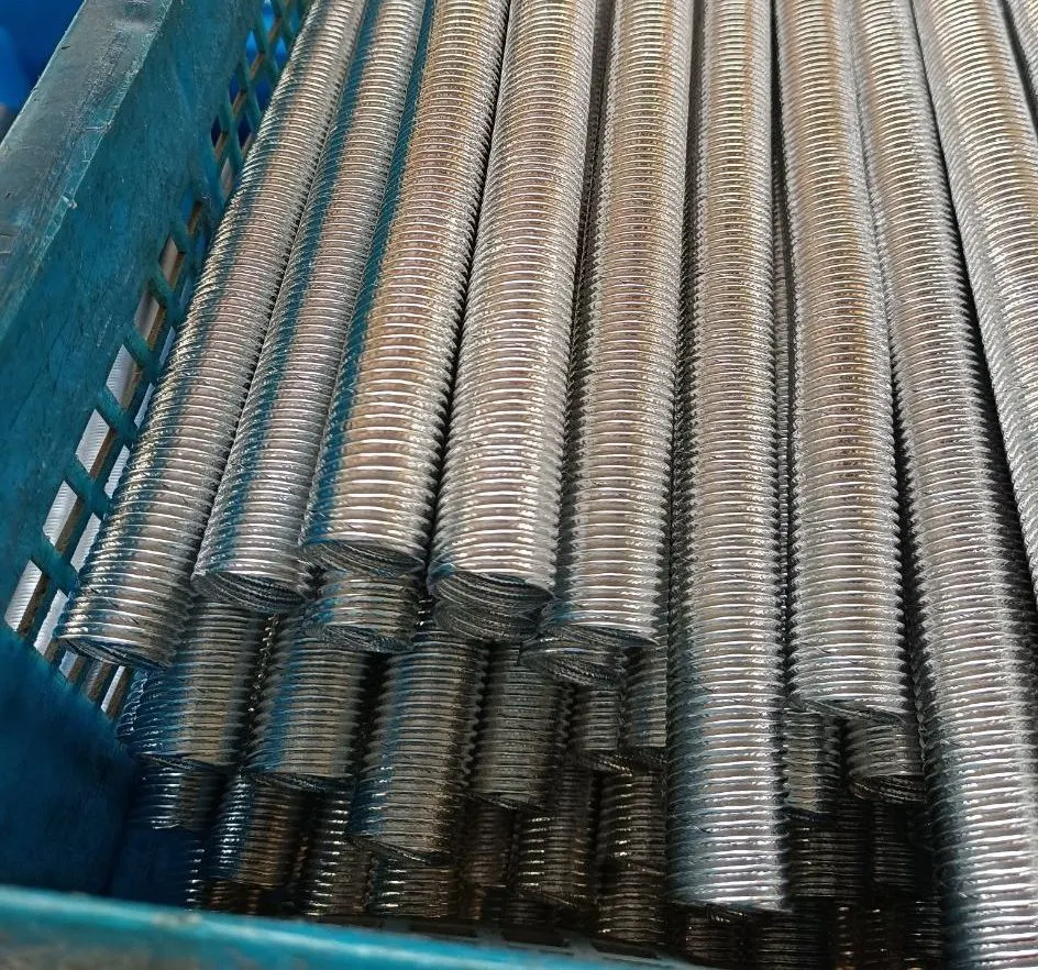 Aluminum Heat Reflective Insulated Corrugated Conduit Tubing Aluminum Flexible Metal Pipe 60mm