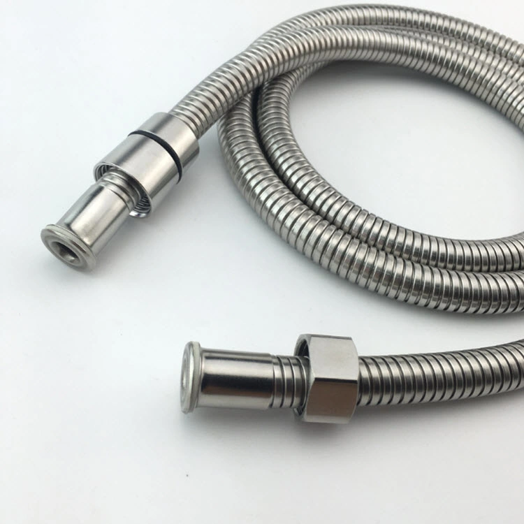 Stainless Steel 2m Shower Hose Flexible Stainless Steel Metal Braided Hose Pipe