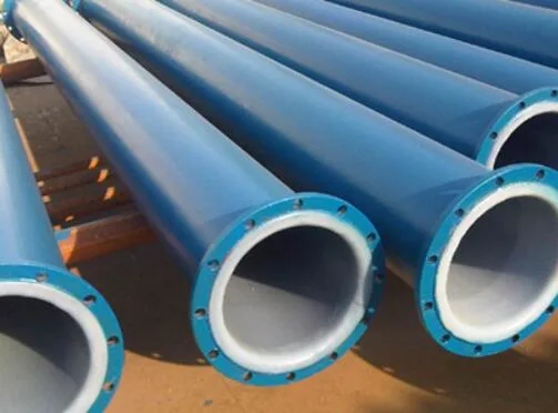 Polyurethane-Lined Steel Composite Plastic-Lined PU-Lined Composite PTFE-Lined Pipe