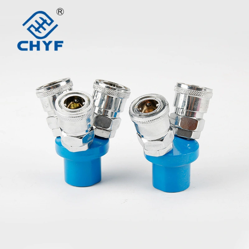 Pneumatic Quick Fittings Multi-Pipe Air Exhaust Sml Without Connector Aluminum Strip Sml with Connector Air Exhaust Distributor