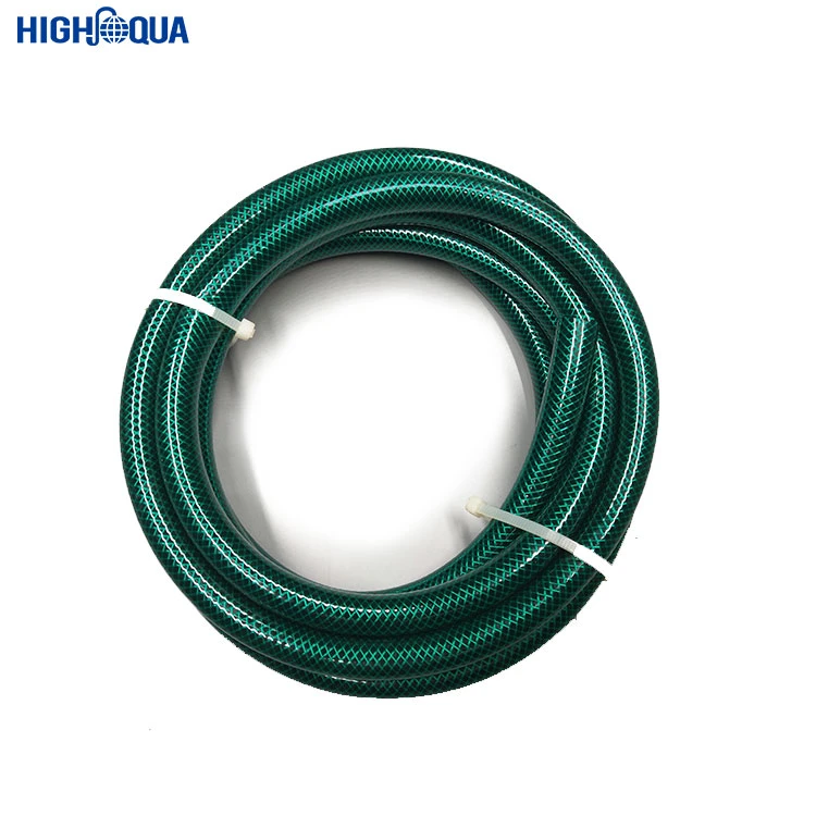 Non Kink Flexible Fiber Braided Reinforced PVC Garden Water Tube