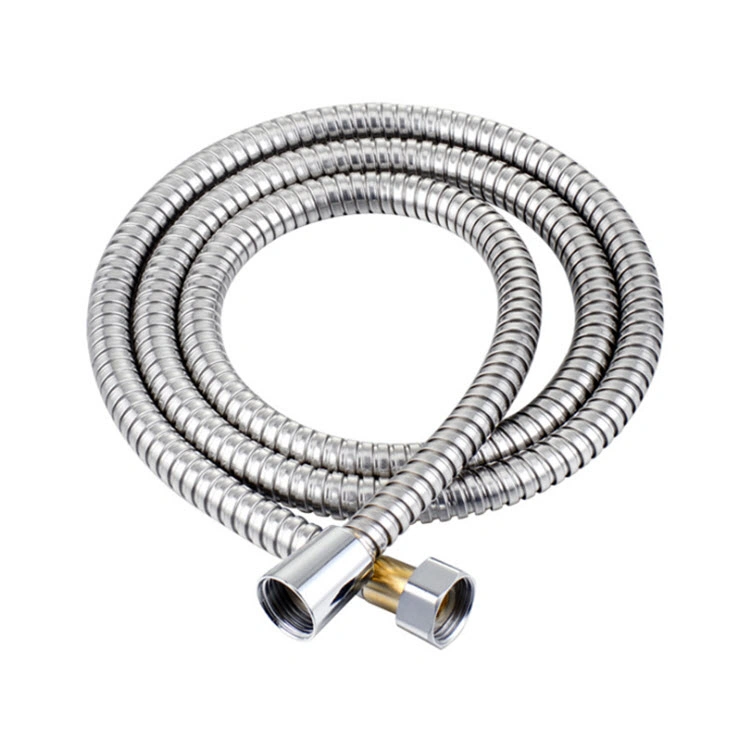 Stainless Steel 2m Shower Hose Flexible Stainless Steel Metal Braided Hose Pipe