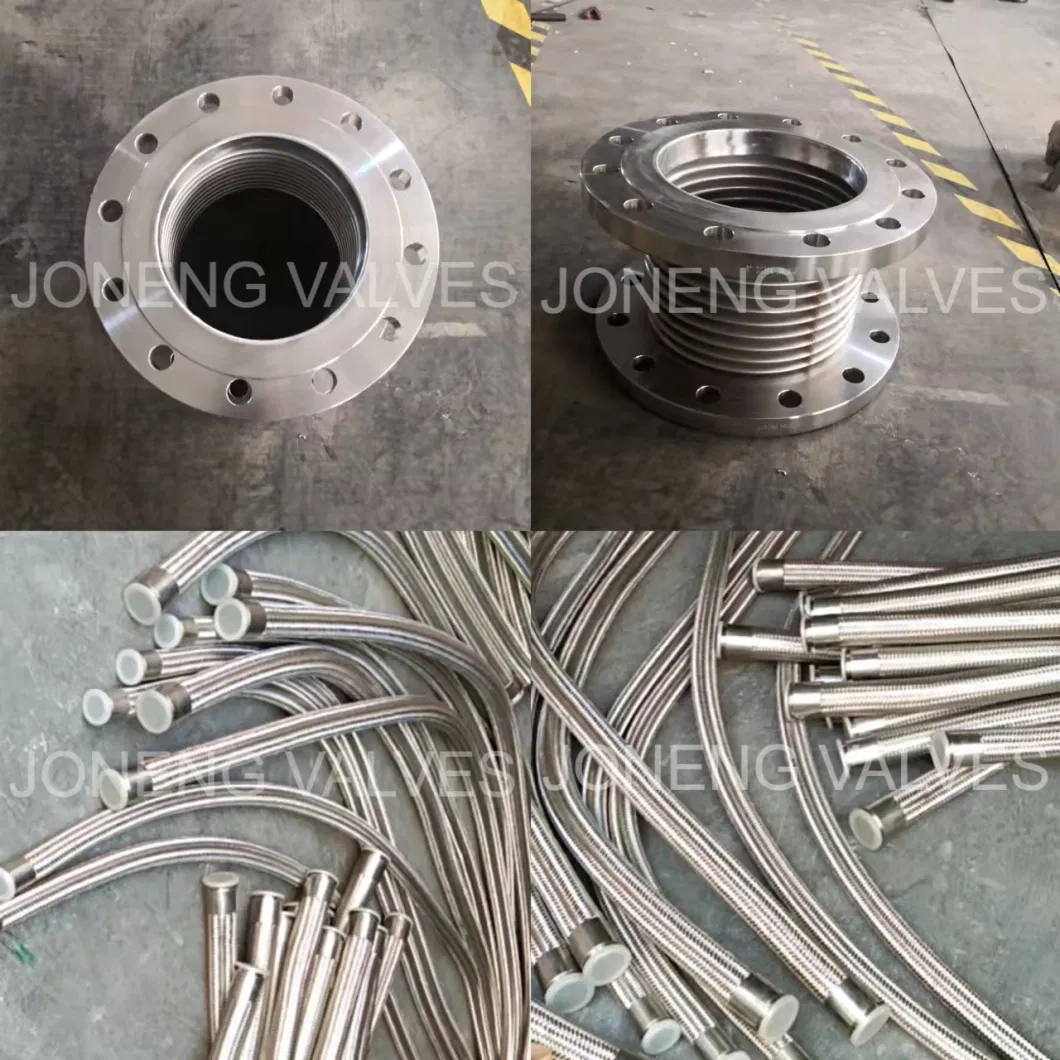 Stainless Steel Sanitary Muffler High Pressure Corrugated Pipe with Clamp End