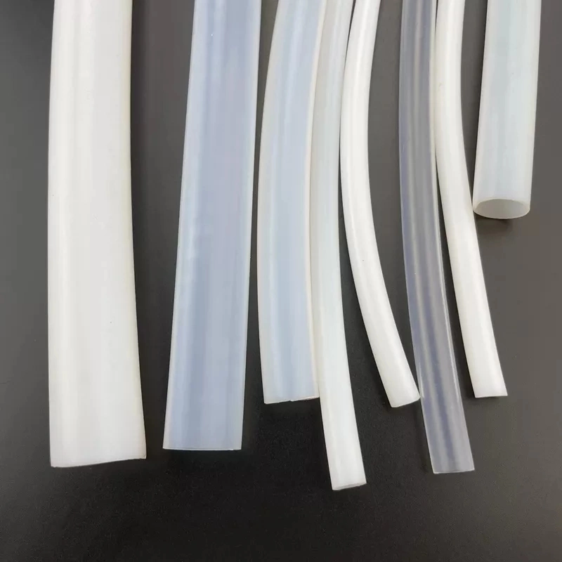 Natural White High Quality Flexible Wire Braided PTFE/ Plastic Hoses/Tube