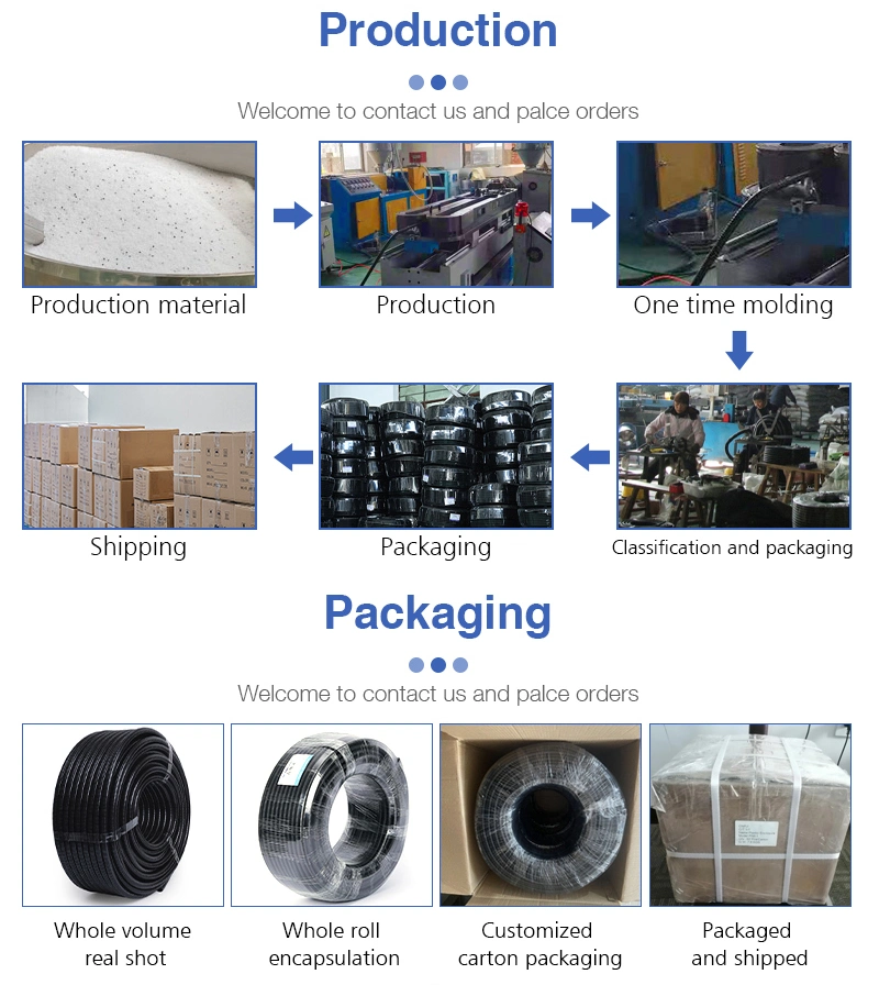 Wholesale Plastic Flexible Hose PA Bellows Tube