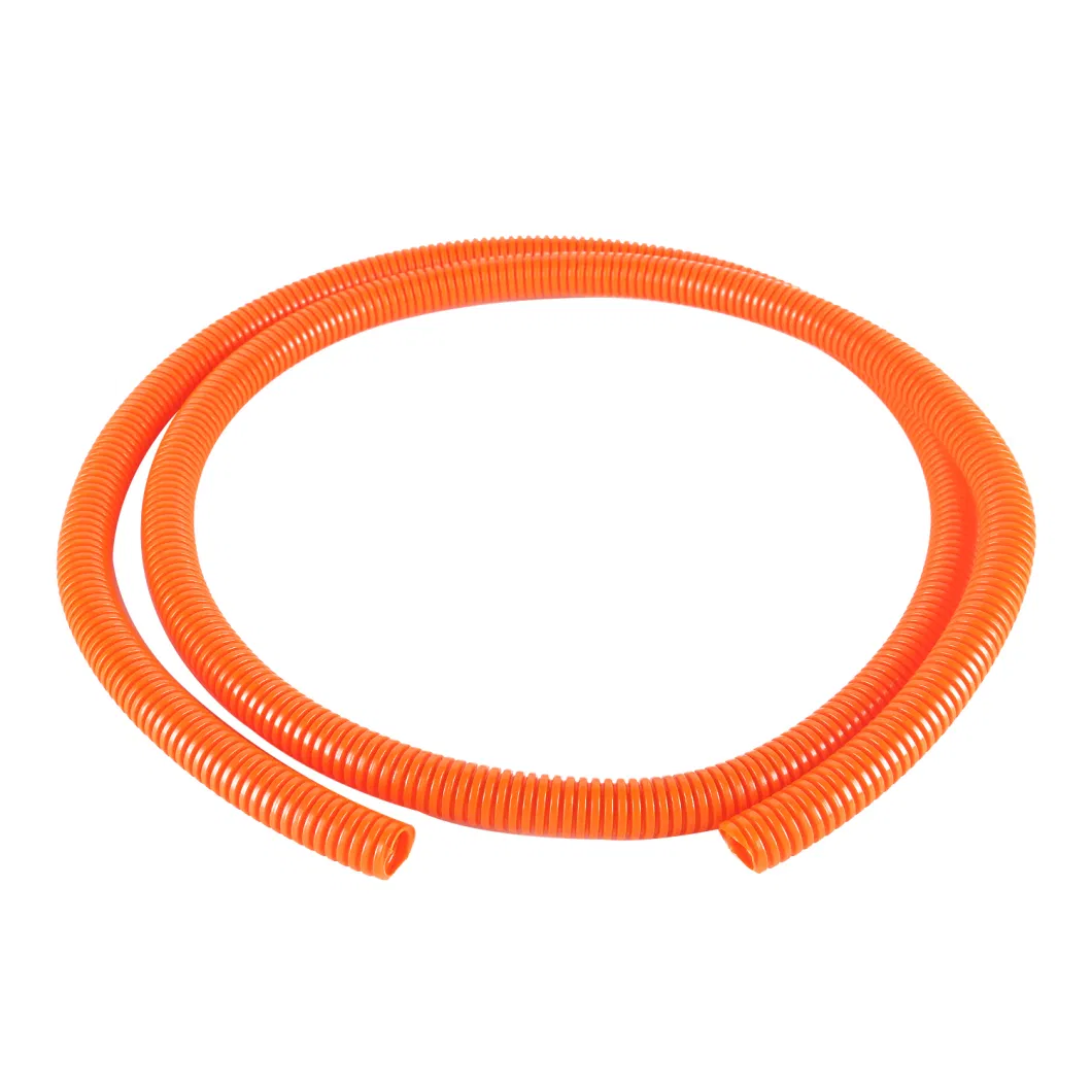 Customized Flexible PTFE Plastic Corrugated Hose Bellows Tube Pipe Convoluted Tube