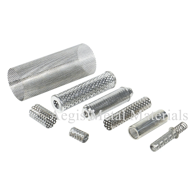 50mm Od Stainless Steel 304/316/316L Exhaust Perforated Tube/Pipe