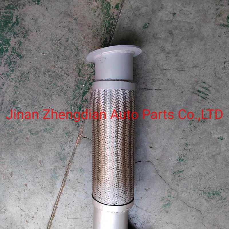 Wg9725549051 Exhaust Pipe Metal Flexible Pipe for Sinotruk HOWO Steyr Sitrak Truck Spare Parts