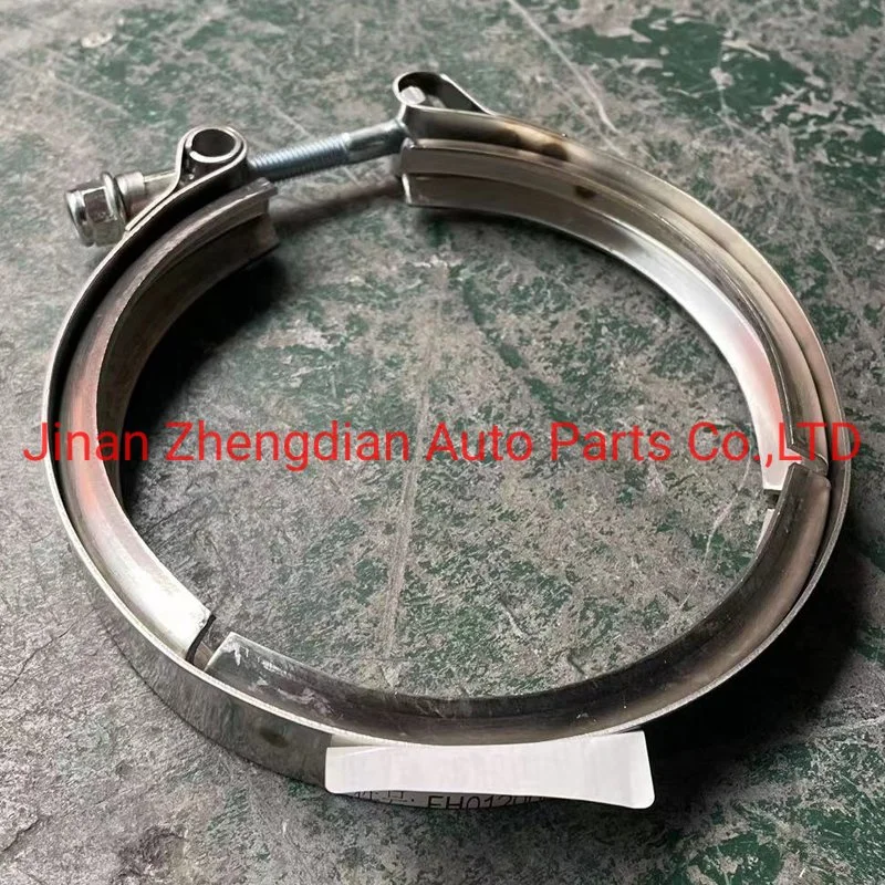 Fh012000000063 Exhaust Pipe Clamp 142mm for Beiben Sinotruk Shacman FAW Foton Camc Saic Hongyan Truck Spare Parts