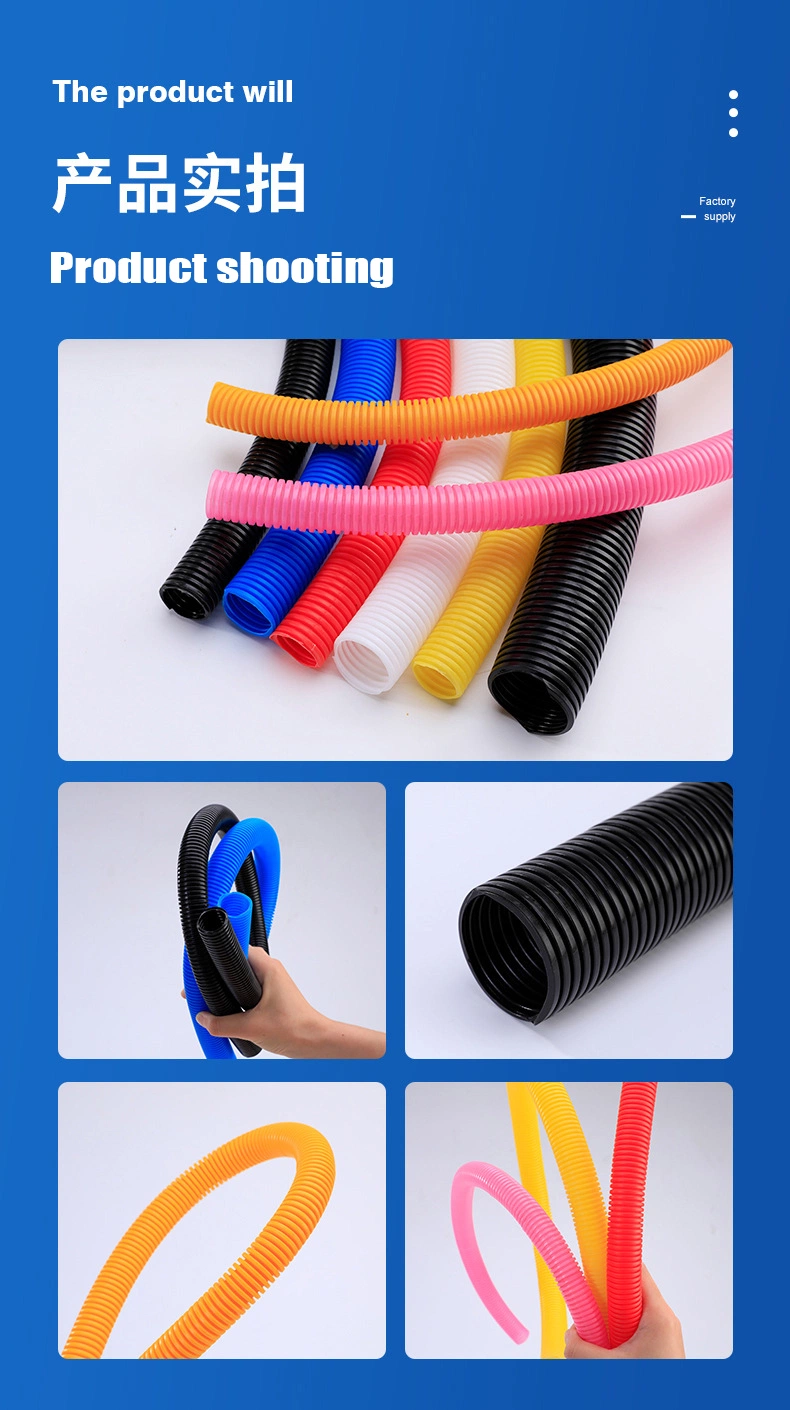 Cheap Price PA Plastic Hose Carbon Bellows Flexible Hose Rubber Tube