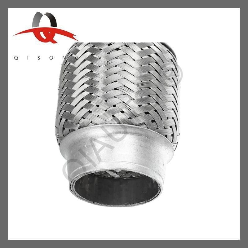 Universal Stainless Steel Exhaust Middle Link Pipe Flexible Interlock Exhaust Pipe Quick Repair Tube