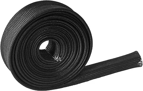 Black Thermal Sleeve Clutch Lines for Your Custom Build Protect Wires