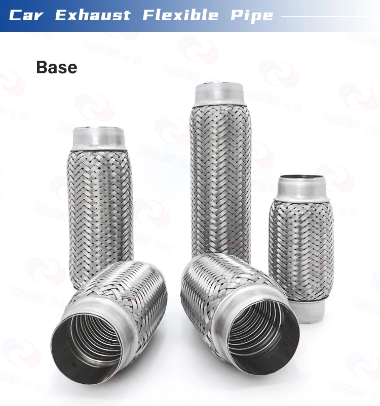 Automobile Exhaust Components Flexible Braid Corrugated Pipe