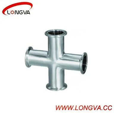 Food Grade Stainless Steel Cross Pipe Fitting