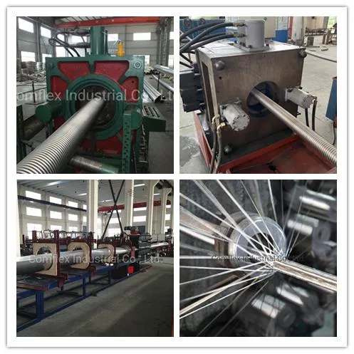 Stainless Steel Metal Corrugated Flexible Hoses/Flexible Pipe with Braiding