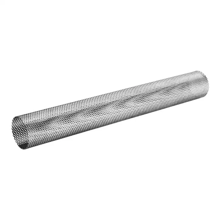 410s 430 20mm 9mm Diameter Seamless Stainless Steel Perforated Pipe Price Fittings for Exhaust System