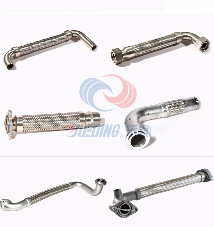 High Pressure Flanged Metal Braided Hose SS304/Stainless Steel/Welded Flexible Pipe/Hose/Tube