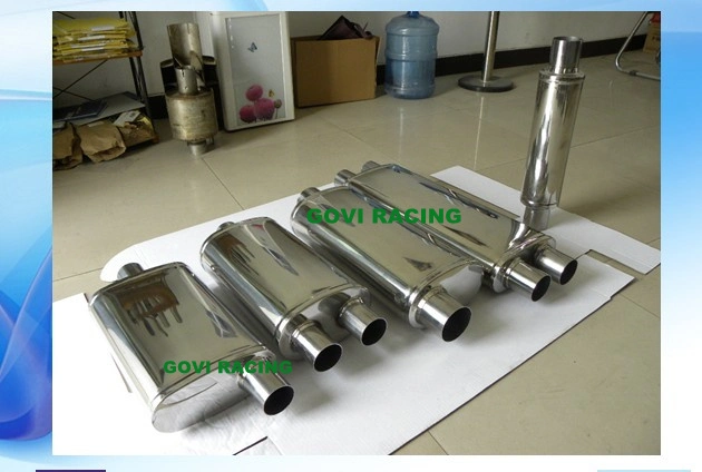 Dual2.5&prime;&prime;/Dual 3&prime;&prime; 409 Stainless Steel Car Muffler Mufflers Exhaust system