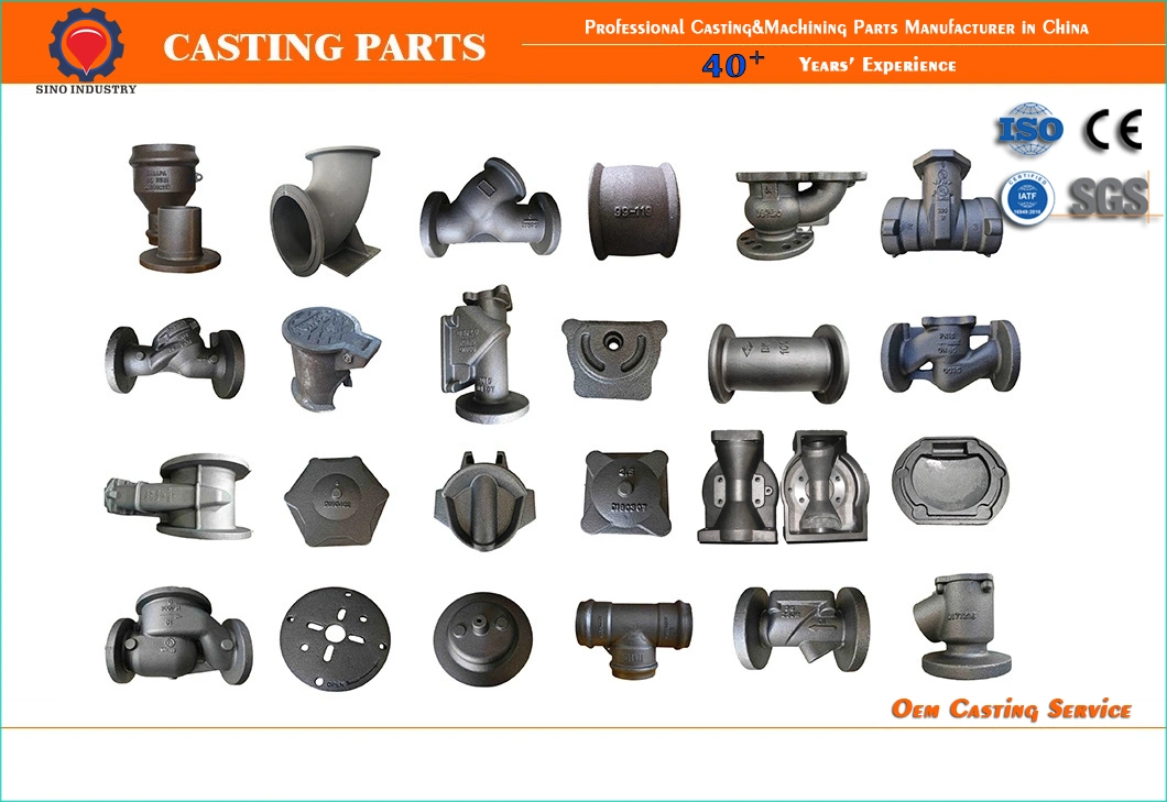 Professional Foundry OEM Cast Automobile Parts with CNC Machining for Exhaust Pipe with ISO9001/IATF16949 Certificate