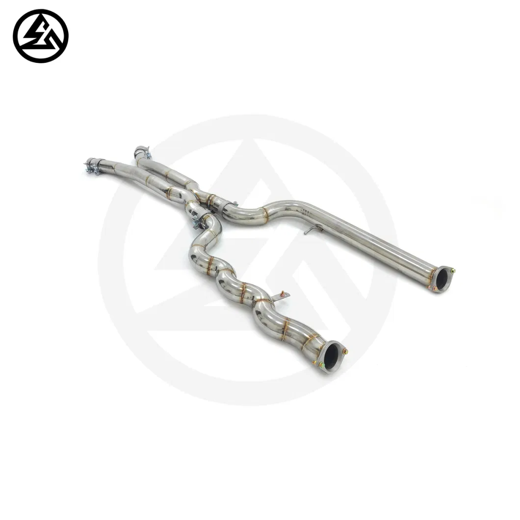 Ready Stock 3&quot; Exhaust Pipe for BMW S58 M3 M4 G80 G82 3.0t Equal Length Midpipe