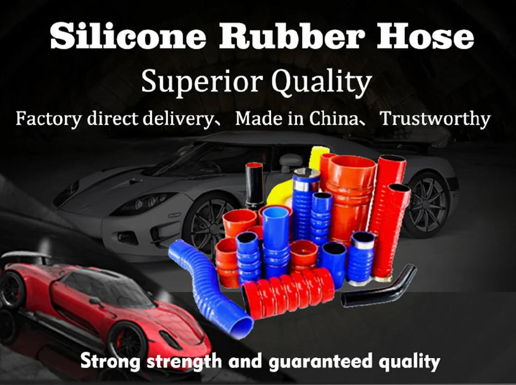 Motorsports Racing Parts High Temperature Resistant Universal Flexible Silicone Rubber Vacuum Hose Tube