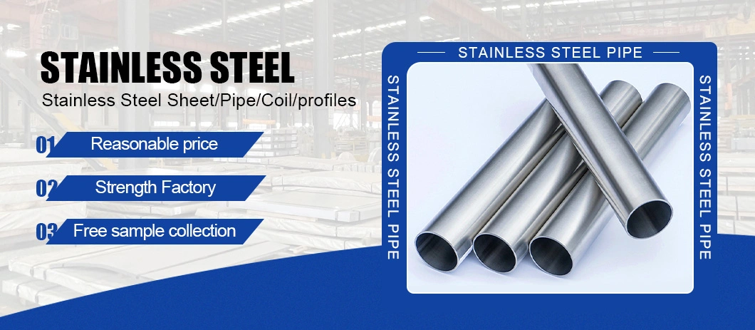 Food Grade Sanitary Pipe 304 316 316L Stainless Steel Seamless Tube