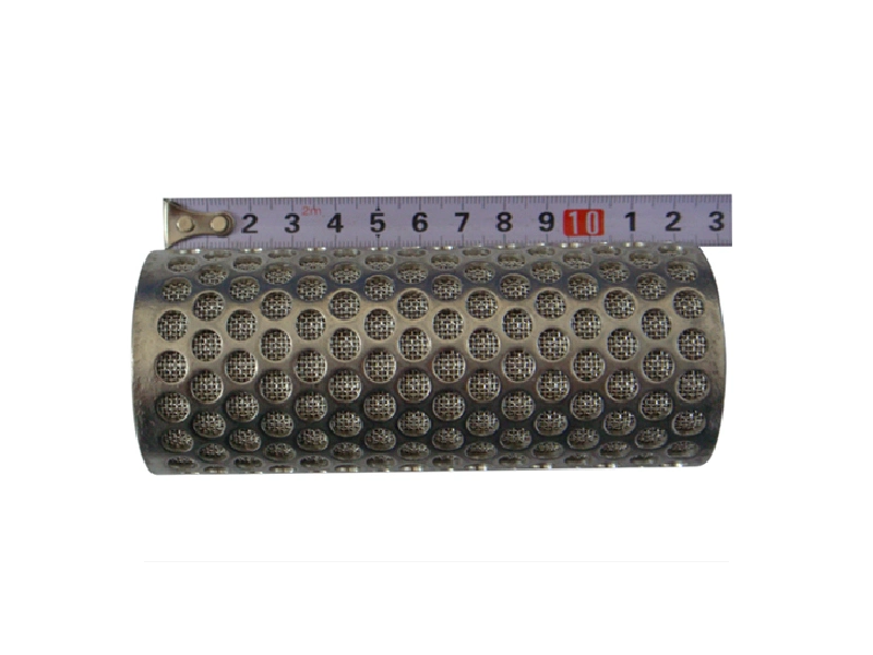 Stainless Steel Filter Element Perforated Tube Pipe for Automobile Exhaust System