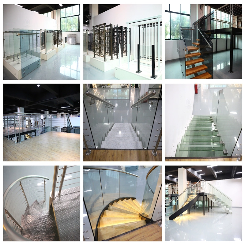 Hotel Fire Escape Circular Staircase / Steel Curved Stair Design