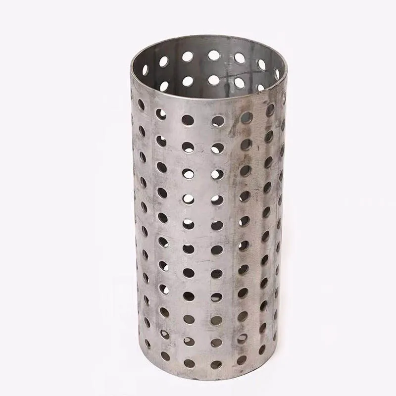 410s 430 20mm 9mm Diameter Seamless Stainless Steel Perforated Pipe Price Fittings for Exhaust System