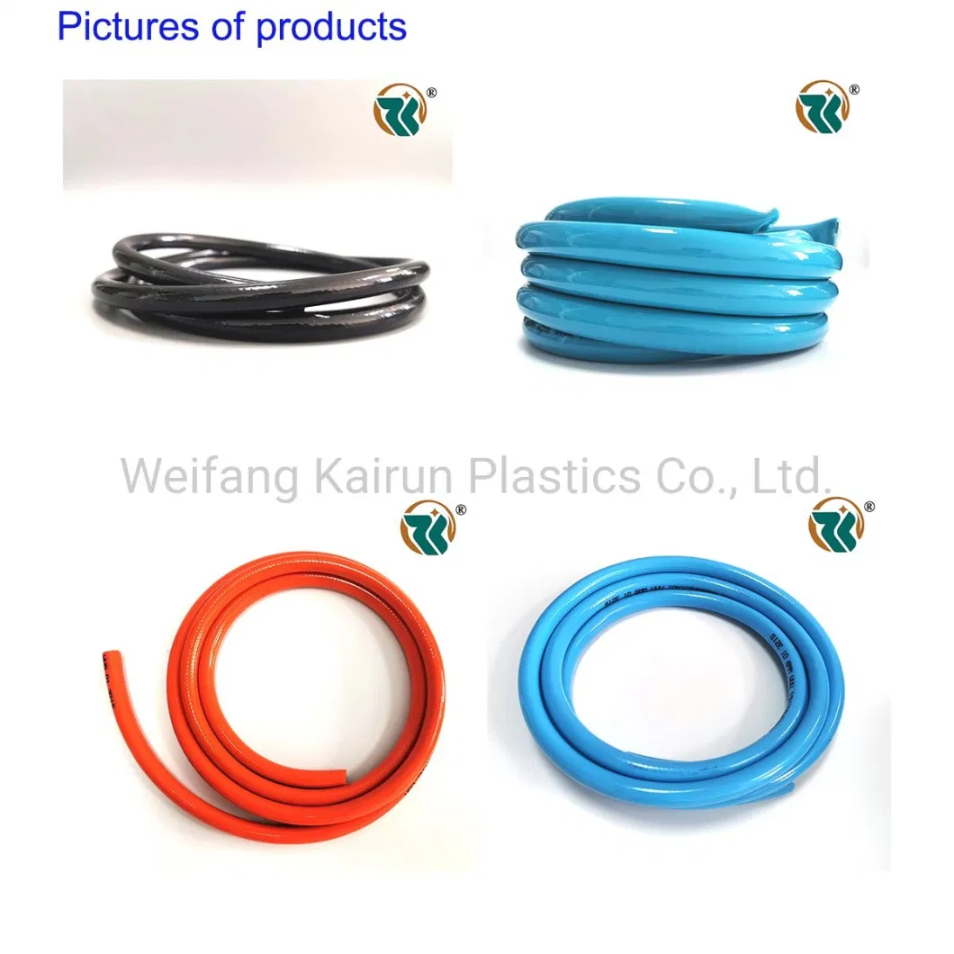 Flexible High Pressure PVC Hose /PVC Fiber Braided Reinforced Water Hose Tube