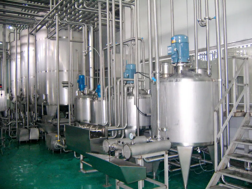 Automatic Food Grade Stainless Steel CIP Pipe Washing Cleaning System Equipment for Juices and Milks