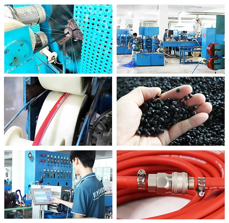 Flexible Fabric Braided Reinforced Food Grade Rubber Tube