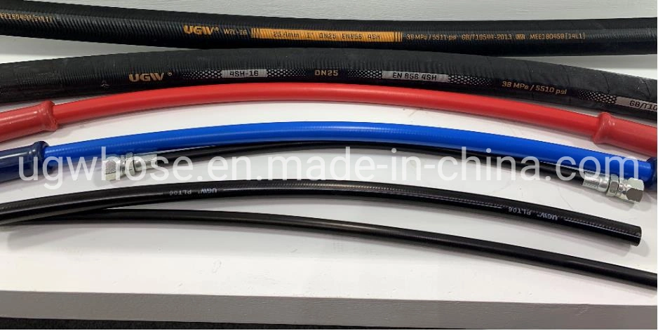 2 Steel Wire Braid Hydraulic Hose Flexible Hose High Pressure Hose 100FT Hose Pipe