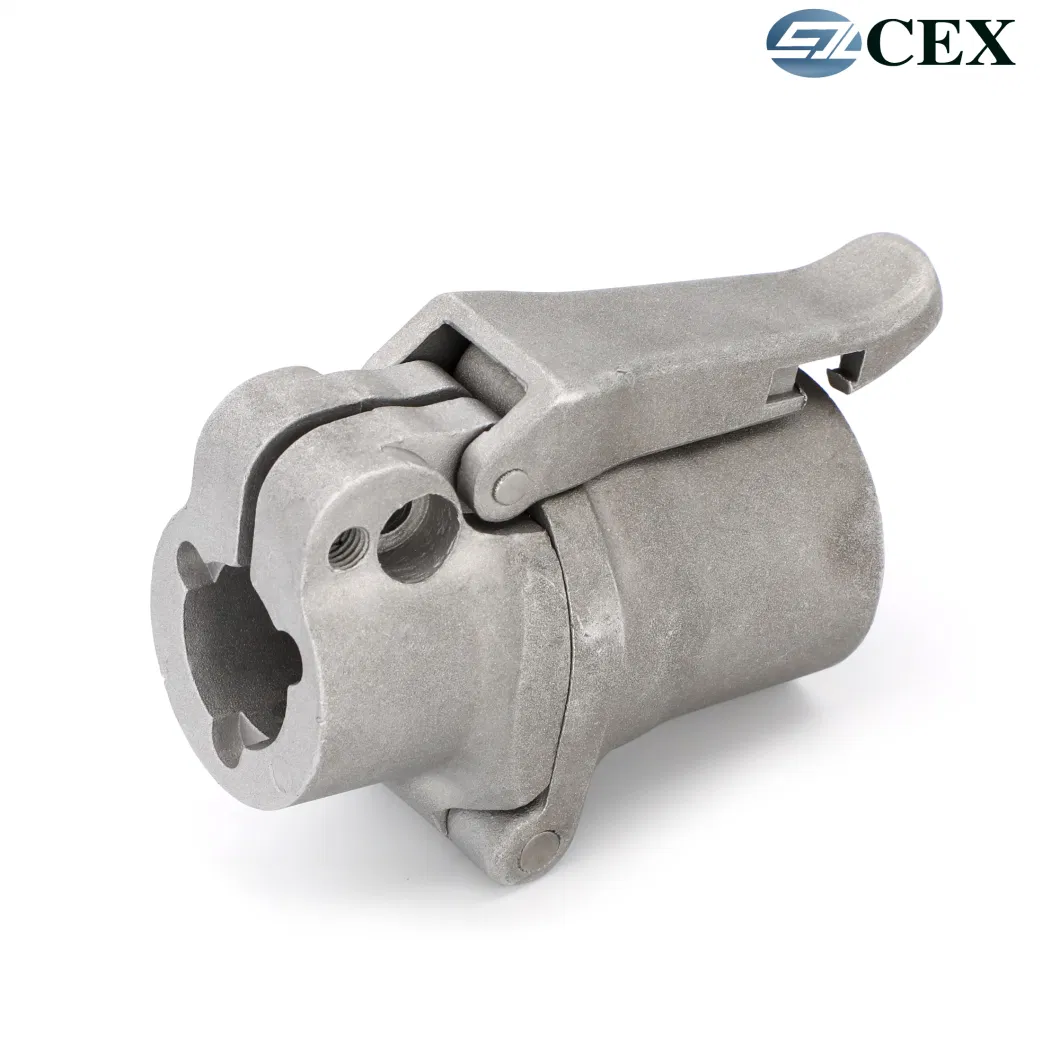 Custom Made Automotive Air Intake Aluminium Alloy Pressure Casting Exhaust Pipe