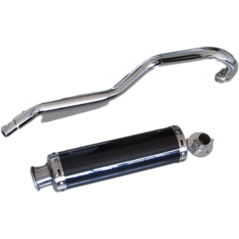 CT70 Bike Parts Stainess Exhaust Pipe for Honda Motorcycle Silencer Monkey Motorbikr Parts