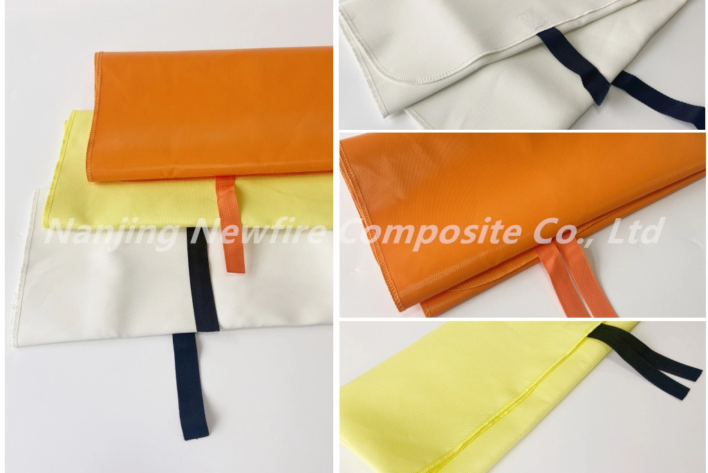 Safety Escape Multifunctional Fire Blanket Silicone Coated Fiberglass Fabric for Emergency/House/Car