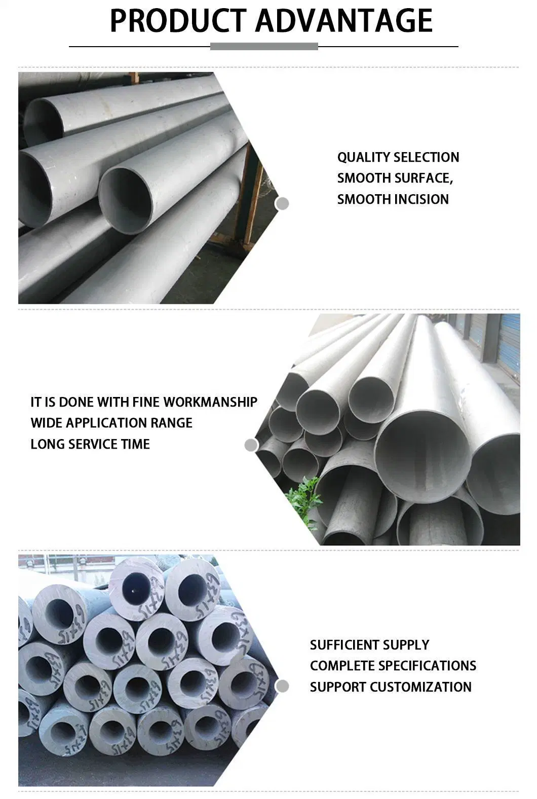 Factory Supplier Car Exhaust Seamless Steel Pipes