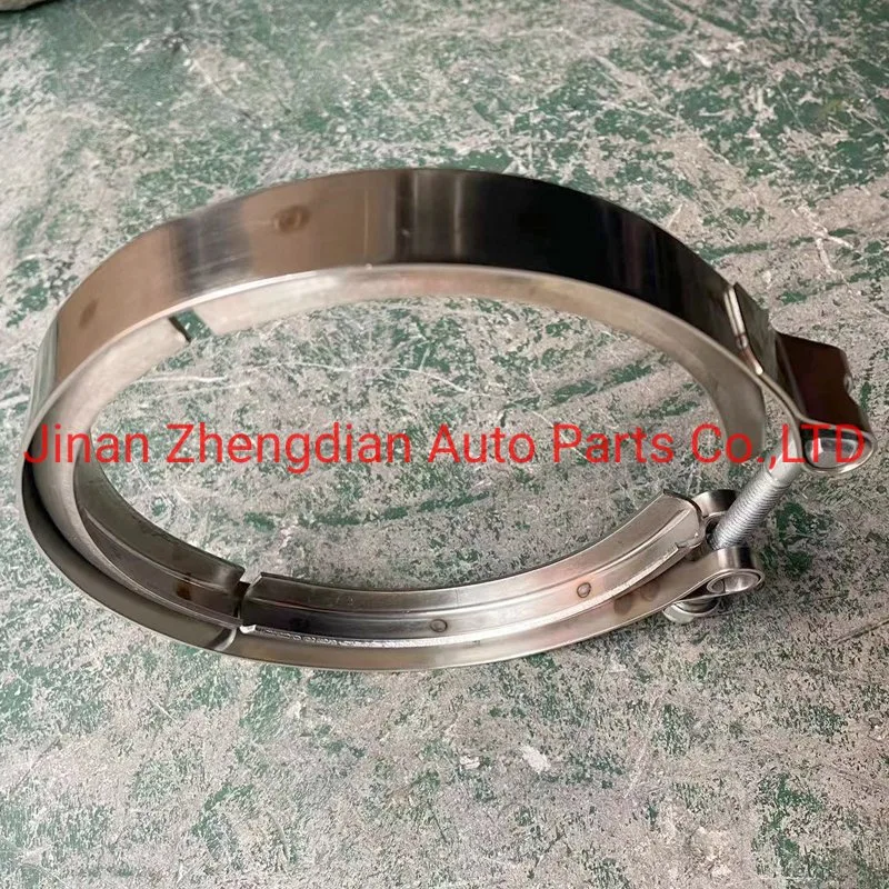 Fh012000000063 Exhaust Pipe Clamp 142mm for Beiben Sinotruk Shacman FAW Foton Camc Saic Hongyan Truck Spare Parts